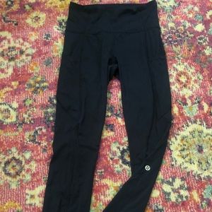 Lululemon fast and free leggings size 4